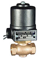 Type N Direct Acting Bronze Solenoid Valve- Normally Closed - Orifice Size 3/32 to 1/2 inch	 (18N22)
